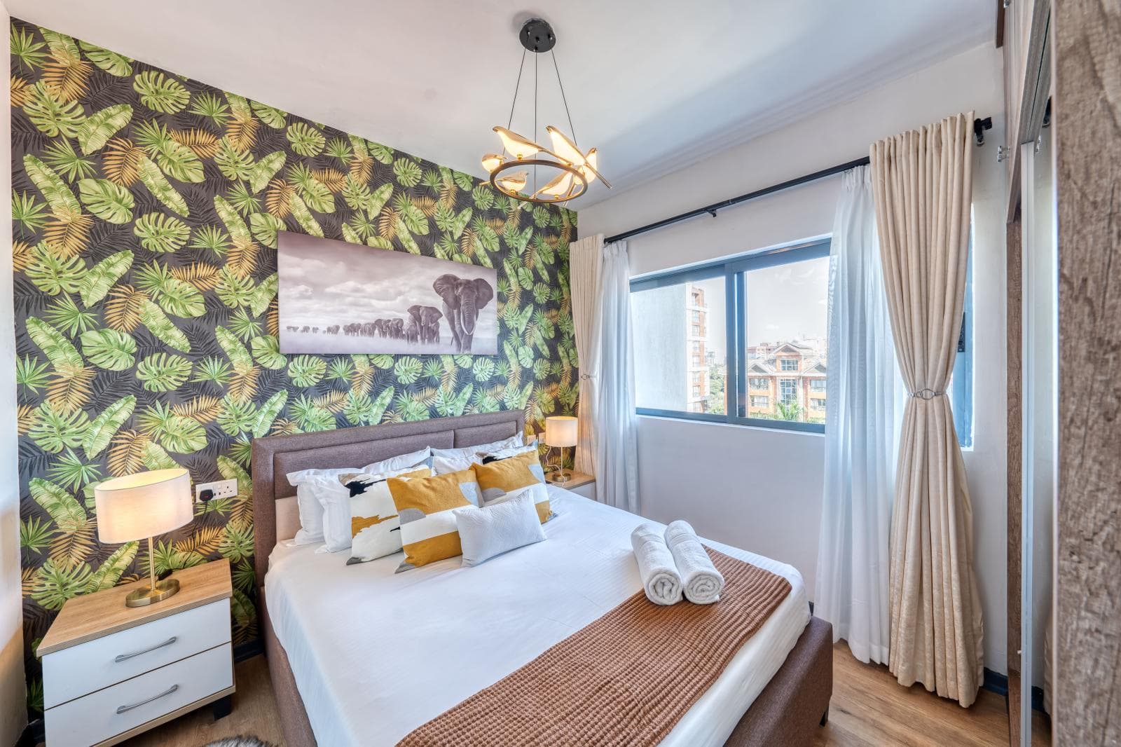 Afro-Modern 1BR | Chic City Living | Ambra Heights