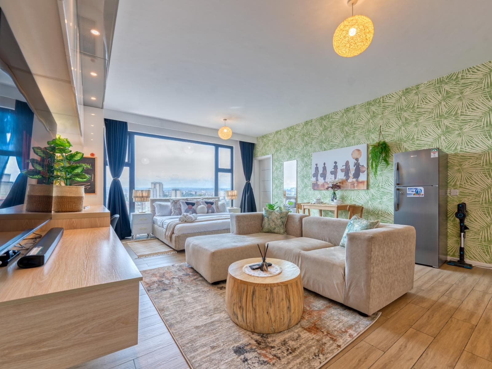 Modern Studio | Sunset Views + AC | Lavington - Nairobi, Nairobi